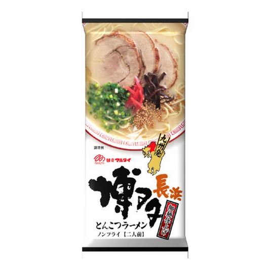 Marutai Plant Based Tonkotsu Taste Ramen Hakata丸太博多拉面2人份184g