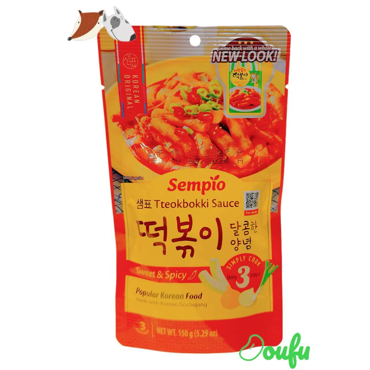 Sempio Topokki Sauce Hot & Spicy 150g 韩国辣炒年糕酱150g