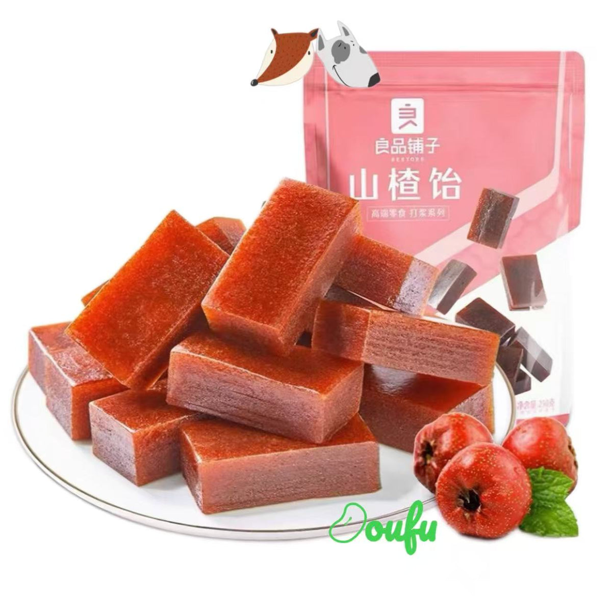 BS Hawthorn Cakes 250g 良品铺子山楂饴 250g
