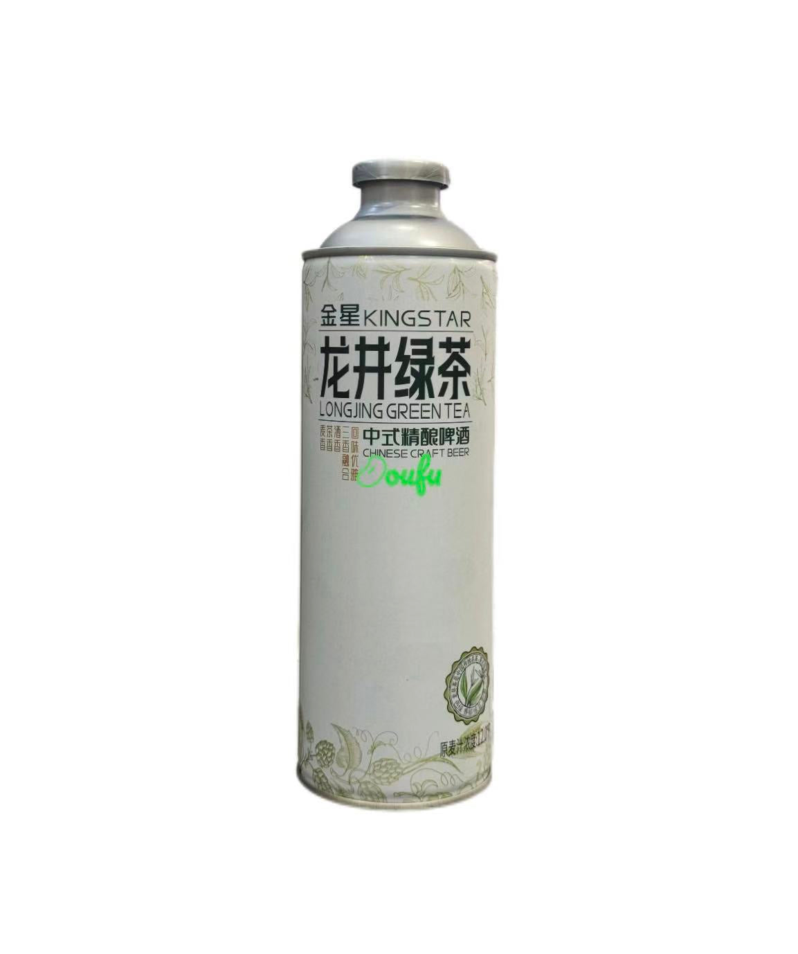 Kingstar Chinese Craft Beer Longjing Green Tea Flv金星龙井绿茶中式精酿啤酒1L