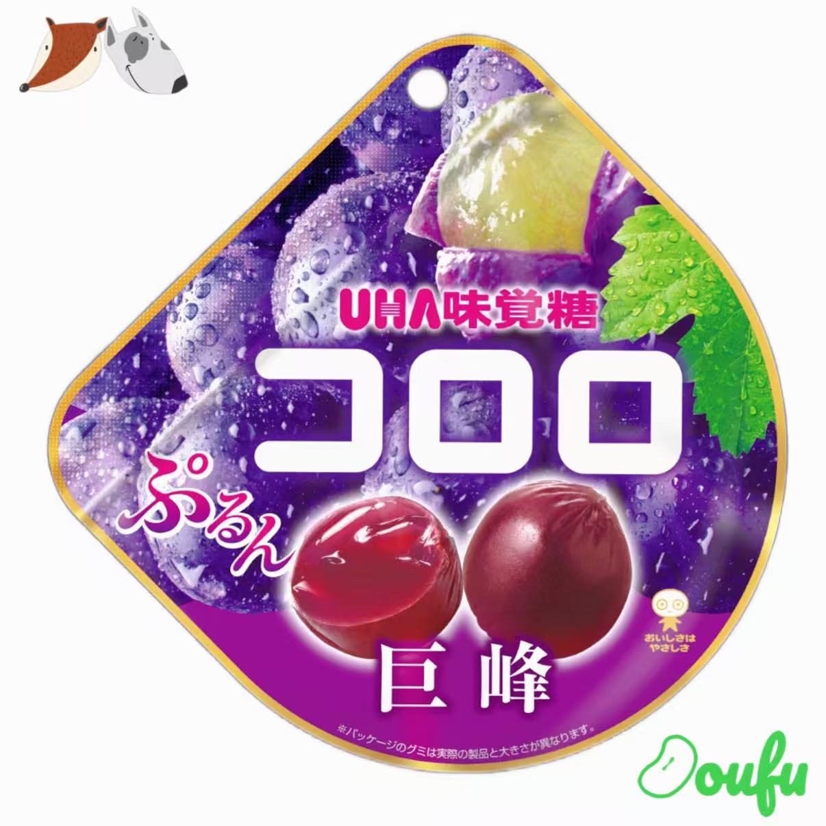UHA Kororo Kyoho Grape Gummy 悠哈葡萄味软糖 52g