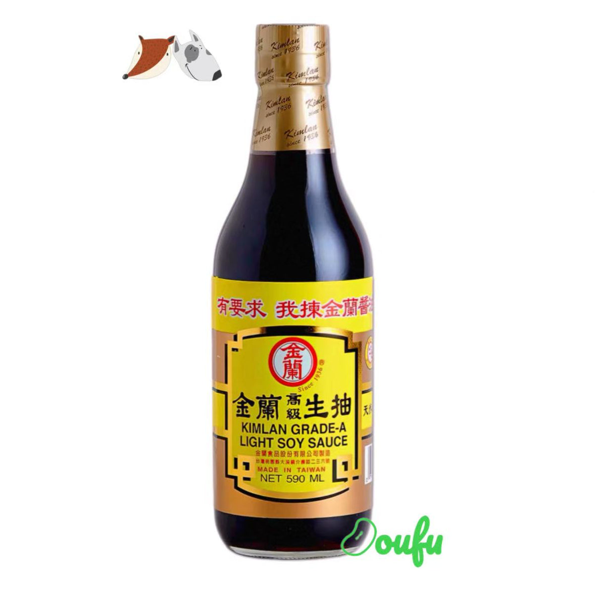 Kim Lan-Soy Sauce (Light) 590ml 金兰生抽 590ml