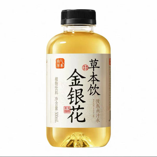 GZSL Lonicera Japonica Drink果子熟了金银花草本饮料 500ml