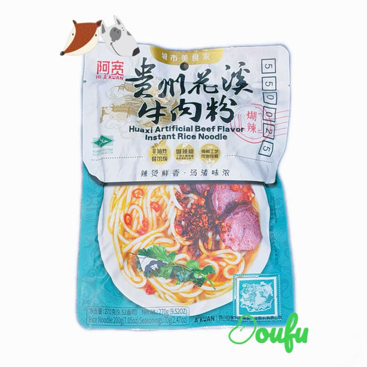 AK Huaxi Rice Noodle 阿宽贵州花溪牛肉粉糊辣味270g