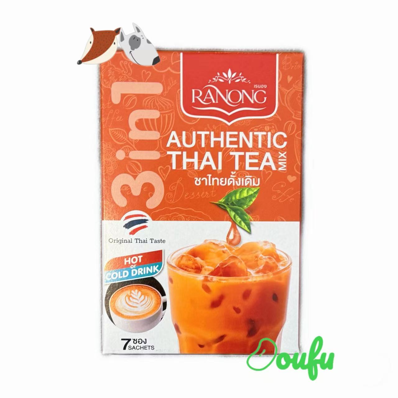 RANONG TEA Thai Tea Mix Ranong泰奶茶包210g