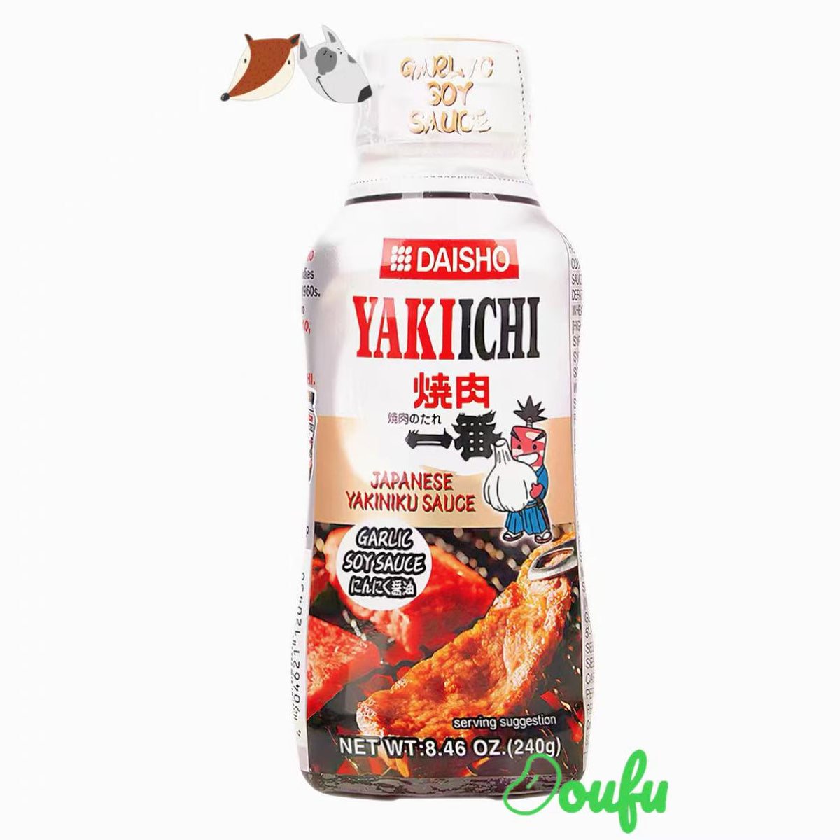 Daisho Yakiniku Ichiban Garlic BBQ Sauce 240g    一番大蒜烤肉酱240g