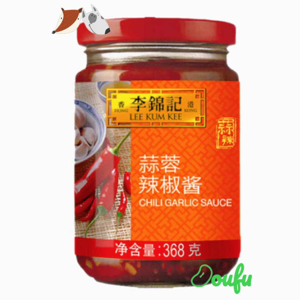 LKK Chilli Garlic Sauce 李锦记蒜蓉辣椒酱 368g
