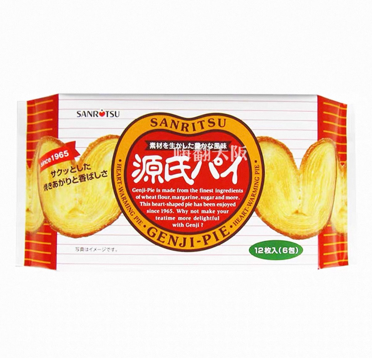 Sanritsu Genji Pie三立源氏派蝴蝶酥12枚120g