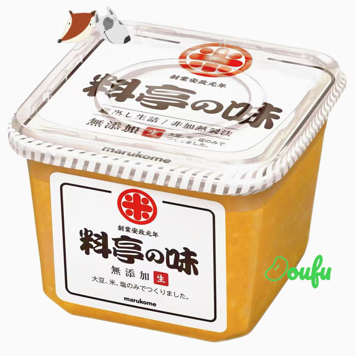 Marukome No Aji Miso Additive-Free 650g    Marukome无添加味增650g