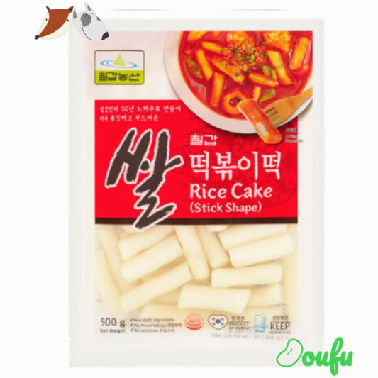 Chilkab Fresh Rice Cake（Stick）500g 韩式年糕条状500g