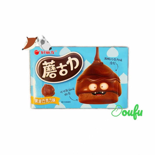 Orion Choco Biscuits Butter Chocolate Flavor   好丽友黄油巧克力味蘑古力 44.8g