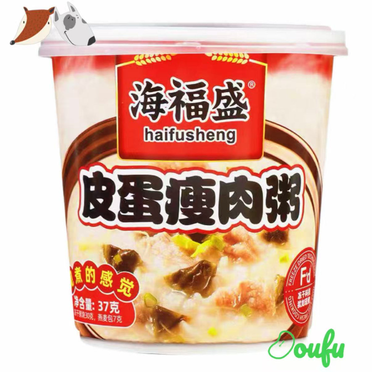 HFS Century Egg Congee 海福盛-皮蛋瘦肉粥37g