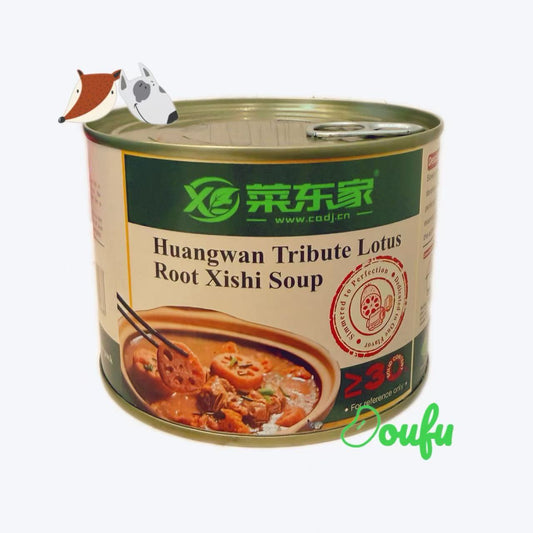 CDJ Huangwan Tribute Lotus Root Xishi Shop 450g 菜东家黄湾贡藕西施汤450g
