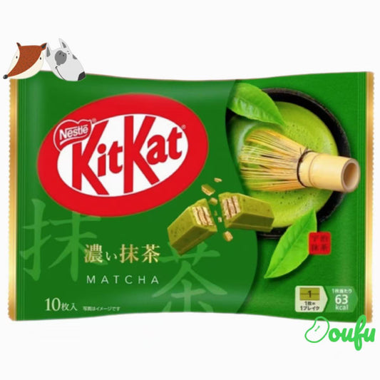 Kitkat Cookies Matcha 10pcs 113g Kitkat 威化饼干浓抹茶味