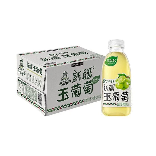 GKF Grandpa tianshan Drinks White G元气森林天山爷爷玉葡萄汁400