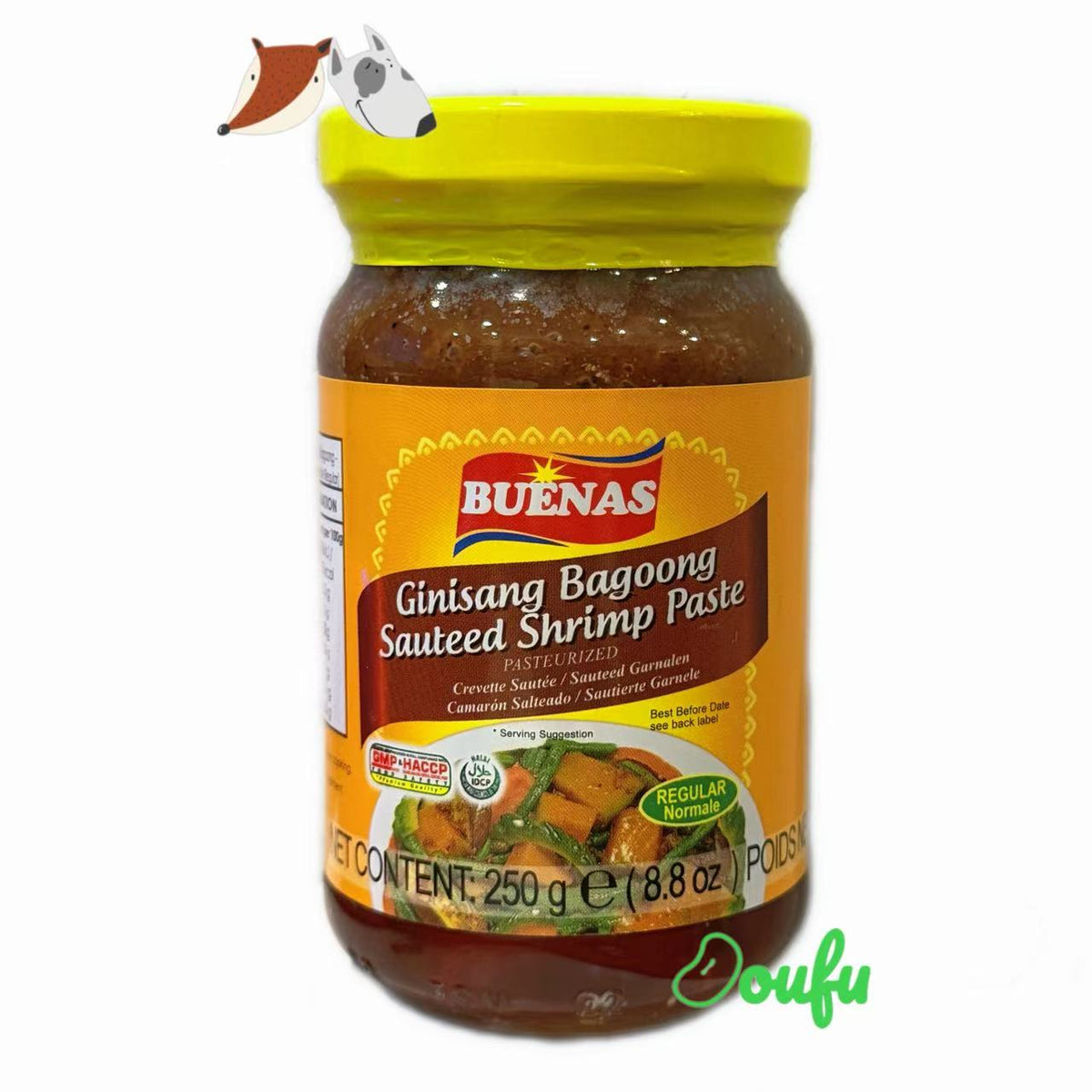 BUENAS Sauteed Shrimp Paste (Guisado) BUENAS虾酱250g