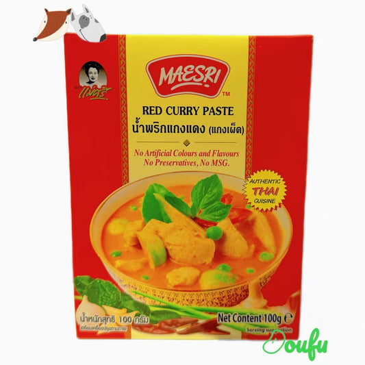 MAESRI Curry Paste Red 红咖喱酱 100g