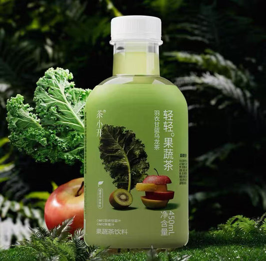 TXK Kale Oolong Tea Drink 茶小开羽衣甘蓝乌龙茶 450ml
