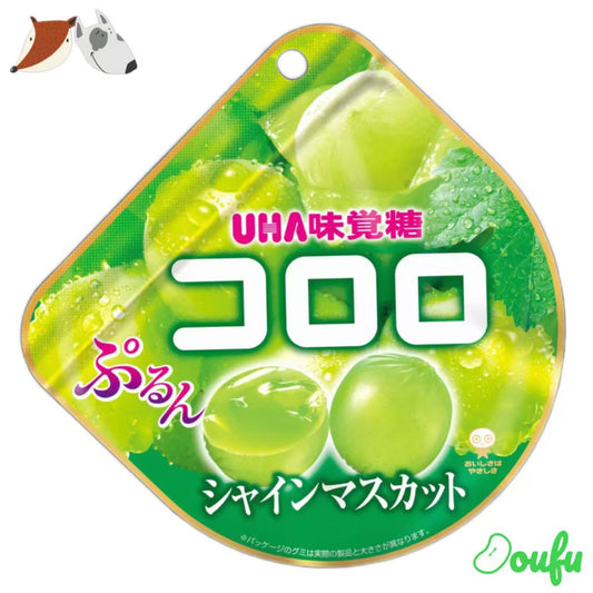 UHA Kororo Muscat gummy 悠哈白葡萄味软糖 52g