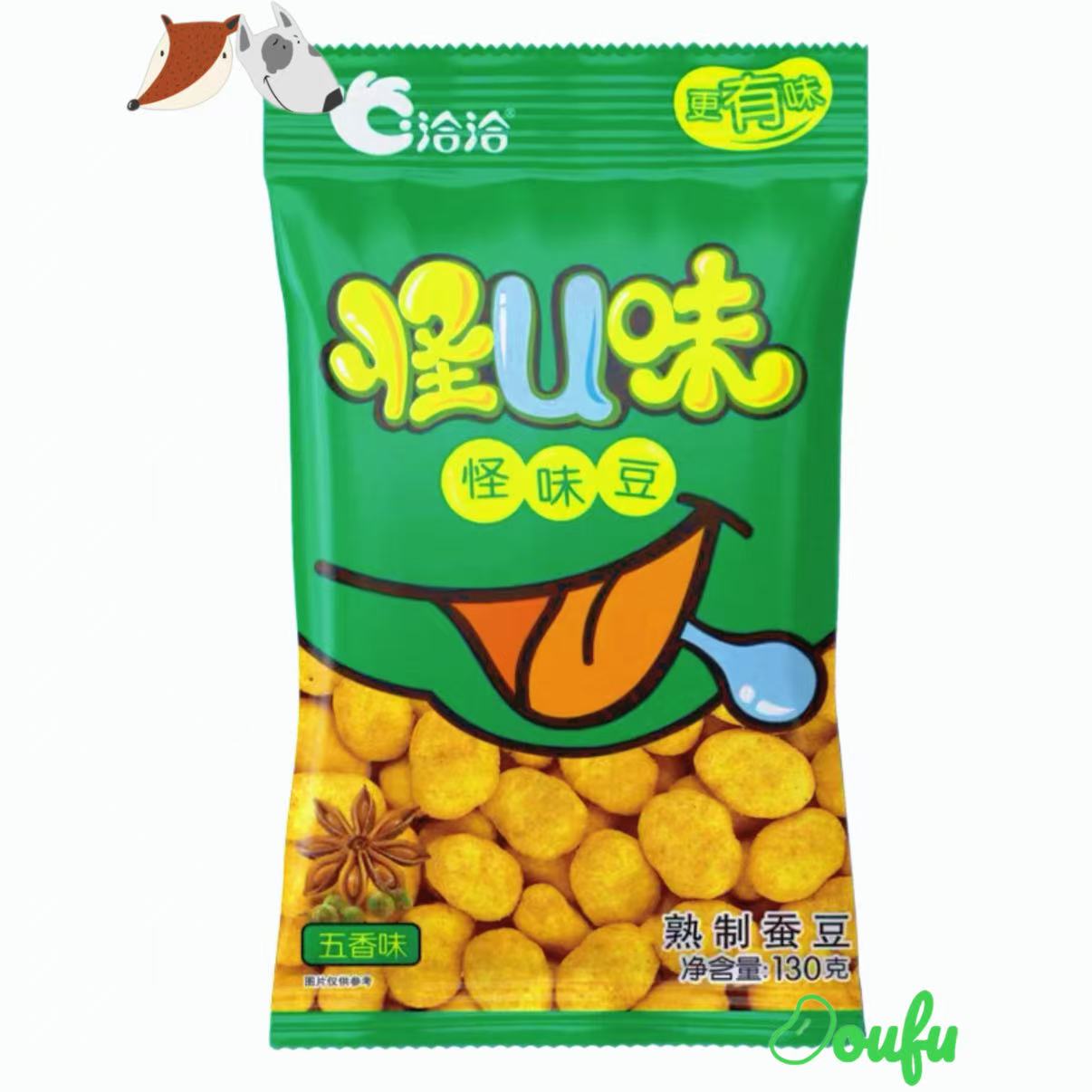 CC Broad Bean-Spicy 130g 洽洽怪味豆五香味130g