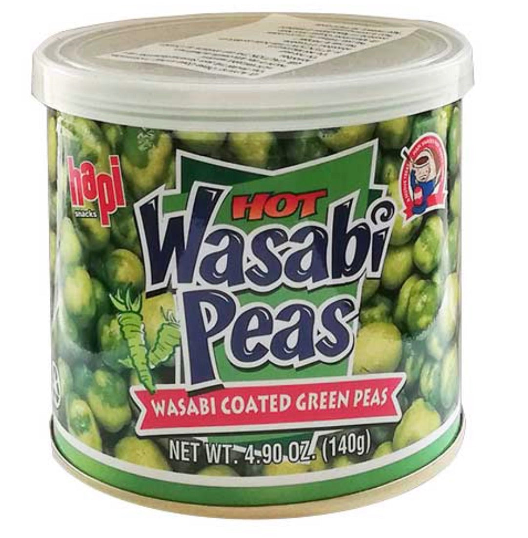 HAPI WASABI FLAVOR PEA (SMALL CAN) 140g Doufu.co.uk