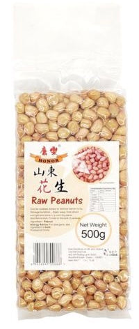 HR Raw Peanuts 康樂山東生花生500g
