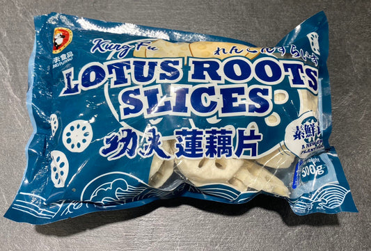 KUNG FU Lotus Roots Slices 500g 功夫蓮藕片