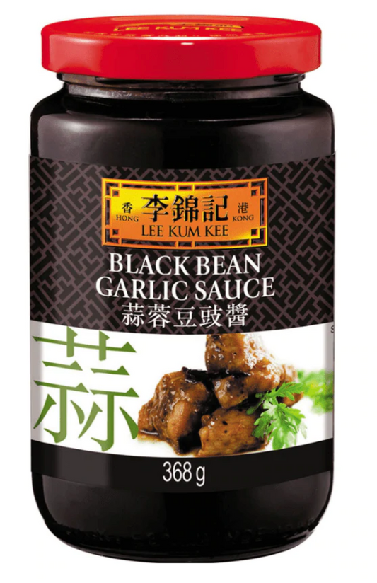 LKK Black Bean Garlic Sauce 368g jar 李锦记 蒜蓉豆豉酱