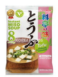 MARUKOMEMarukome Ryotei no Aji Miso Soup Tofu (Vegetarian) 8pcs 153g *NEW*