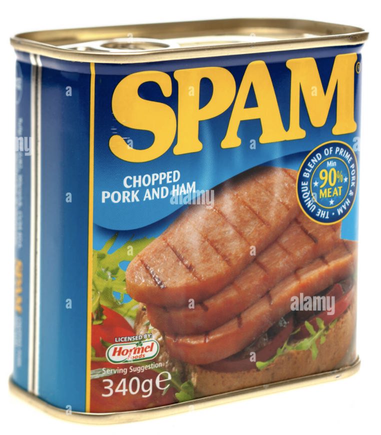 Spam chopped pork and ham 340g 切片火腿午餐肉