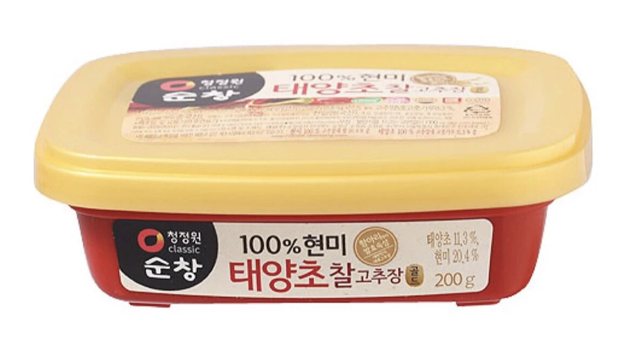 Chungjungone Brown Rice Red Pepper Paste 200g Chungjungone Brown Rice Red Pepper Paste 200g