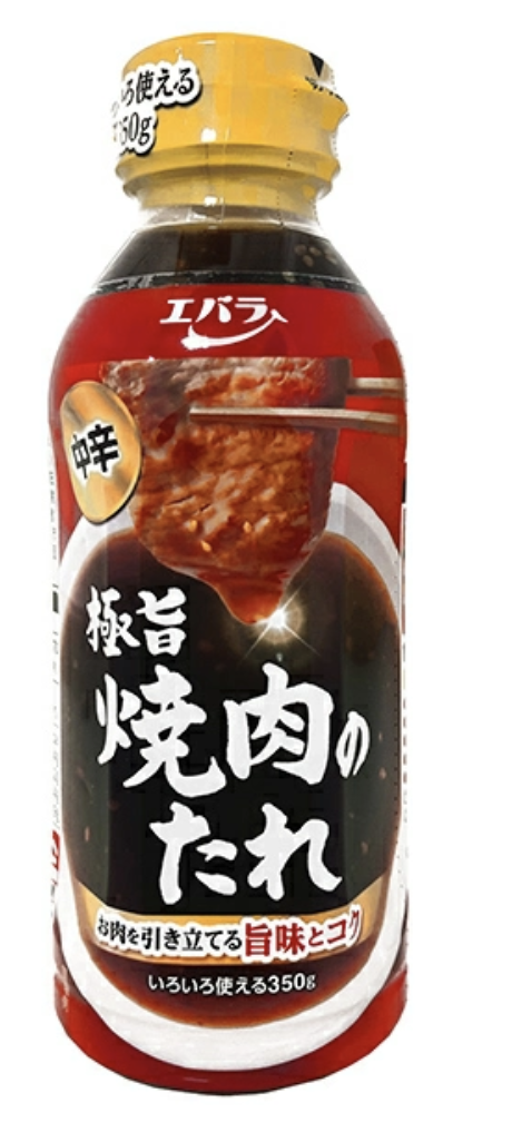 EBARA FOODS Goku Uma Yakiniku BBQ Sauce Medium Hot 350g EBARA FOODS Goku Uma Yakiniku BBQ Sauce Medium Hot 350g