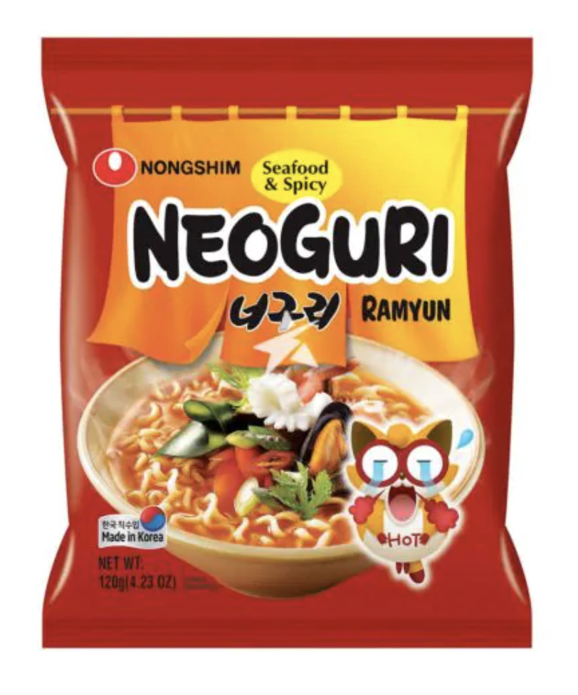 Neoguri Ramyun Seafood Spicy 120g Neoguri Ramyun Seafood Spicy 120g