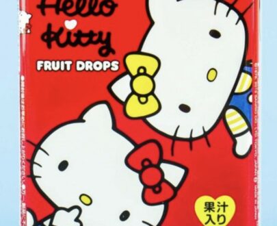 SAKUMA Hello Kitty Fruit Drops in a Tin 75g