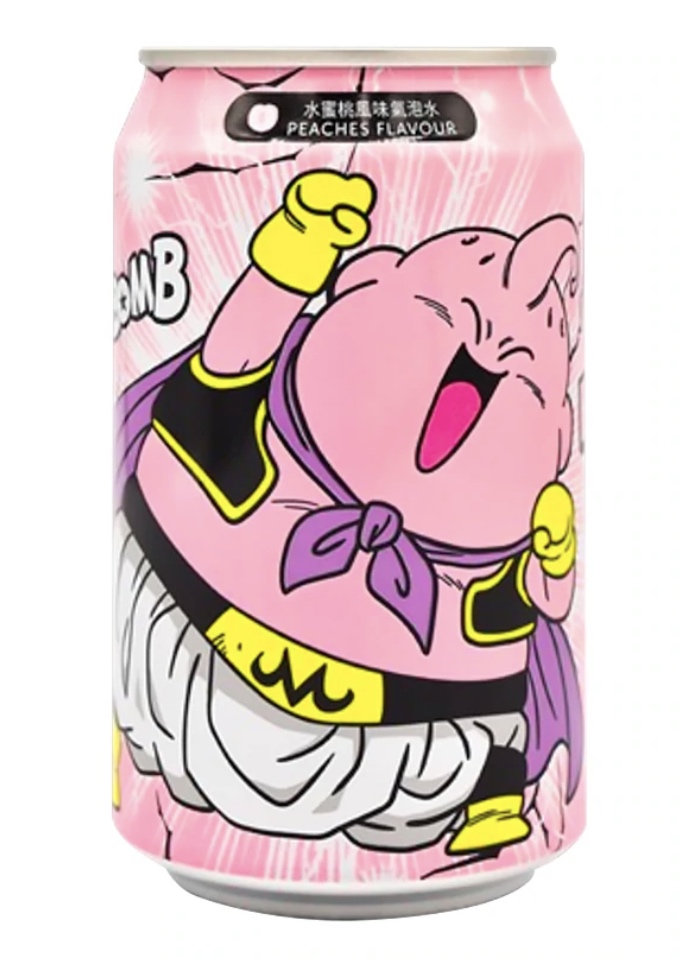 YHB OCEAN Ocean Bomb Dragon Ball Sparkling Water Peach Flavour (Majin Buu) 330.0ml YHB OCEAN Ocean Bomb Dragon Ball Sparkling Water Peach Flavour (Majin Buu) 330.0ml