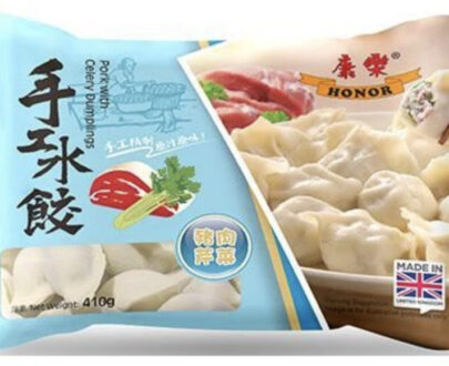 康樂豬肉餃子-芹菜410g HR Dumplings - Pork with Celery