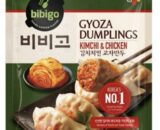 Bibigo Gyoza Kimchi and Chicken 600g 必品阁泡菜鸡肉煎饺
