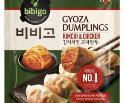 Bibigo Gyoza Kimchi and Chicken 600g 必品阁泡菜鸡肉煎饺