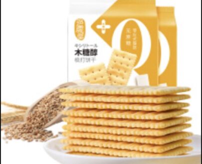 EDO pack木糖醇苏打饼（五谷味）Xylitol Soda 280G