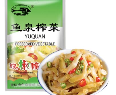 Fish Well Brand Preserved Vegetable 80g 鱼泉牌特等品榨菜丝