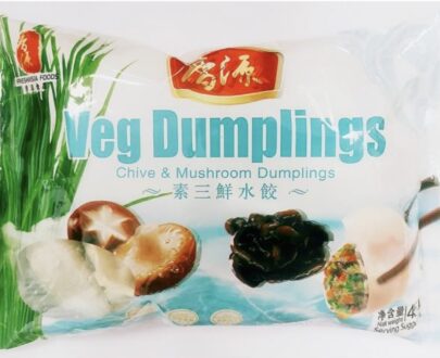 Freshaisa Chive and Mushroom Dumplings 450g