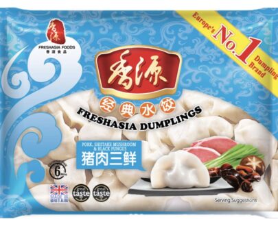 Freshasia Pork Sanxian Dumplings 400g 香源猪肉三鲜水饺