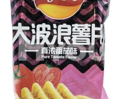 Lay's Potato Chip Tomato Flavour樂事薯片大波浪真濃番茄70g