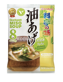 MARUKOME Marukome Ryotei no Aji Miso Soup Aburaage (Vegetarian) 153g
