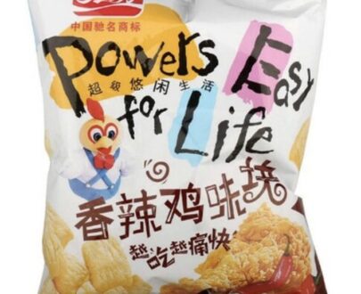 Pan Pan Puffed Snacks - Hot and Spicy Flavour 105g 盼盼香辣麦香鸡块