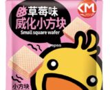 咔啰卡曼小方块威化饼干（草莓味）KAMAN Square 100g