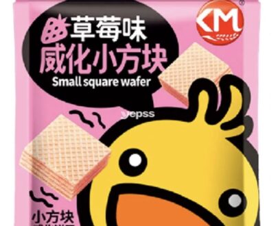 咔啰卡曼小方块威化饼干（草莓味）KAMAN Square 100g