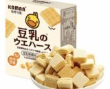 咔啰卡曼日式豆乳风味威化饼干 KAMAN Wafer-Soy 64g