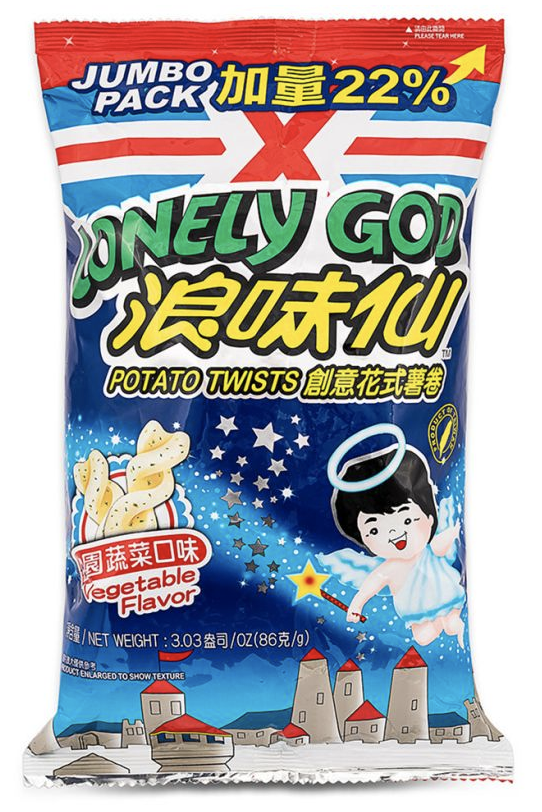 WW Potato Twist - Vegetable 86g 旺旺浪味仙-田園蔬菜口味 WW Potato Twist - Vegetable 86g