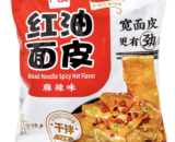 BAI JIA A-KUAN BROAD NOODLE - SPICY FLAVOUR 白家阿红油面皮麻辣味 110g